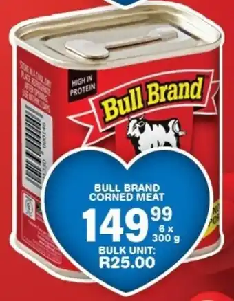 Giant Hyper Bull brand corned meat offer