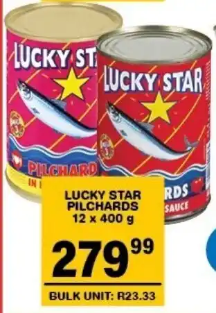 Giant Hyper Lucky star pilchards offer