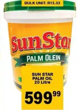 Giant Hyper Sun star palm oil offer