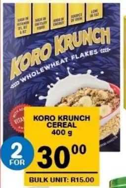 Giant Hyper Koro krunch cereal offer