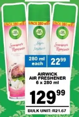 Giant Hyper Airwick air freshener offer