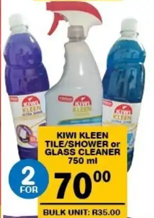 Giant Hyper Kiwi kleen tile/shower or glass cleaner offer