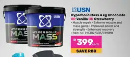 Game USN Hyperbolic Mass Chocolate OR Vanilla OR Strawberry offer