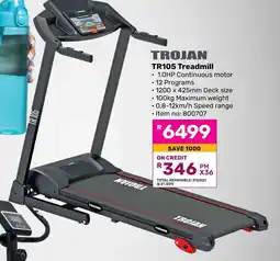 Game TROJAN TR105 Treadmill offer