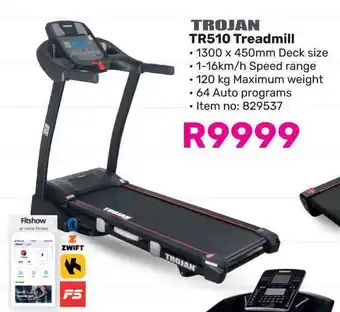 Game TROJAN TR510 Treadmill offer