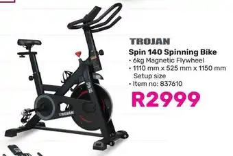 Game TROJAN Spin 140 Spinning Bike offer