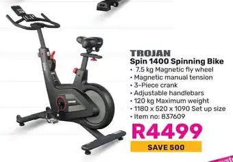 Game TROJAN Spin 1400 Spinning Bike offer