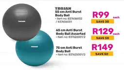 Game TROJAN Anti Burst Body Ball offer