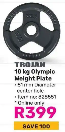 Game TROJAN Olympic Weight Plate offer