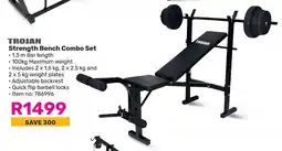 Game TROJAN Strength Bench Combo Set offer