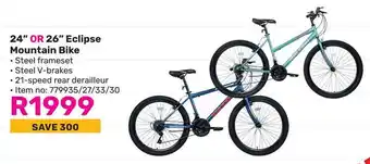 Game 24" OR 26" Eclipse Mountain Bike offer