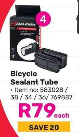 Game Bicycle Sealant Tube offer