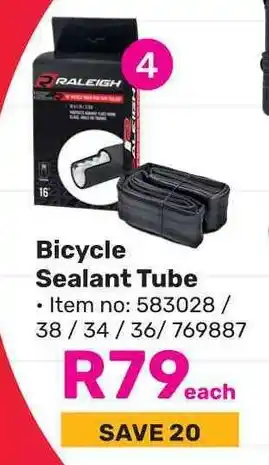 Game Bicycle Sealant Tube offer