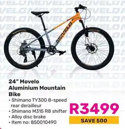 Game 24" Movelo Aluminium Mountain Bike offer