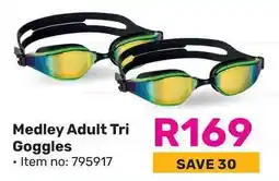 Game Medley Adult Tri Goggles offer