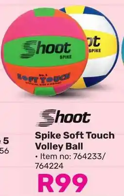 Game Shoot Spike Soft Touch Volley Ball offer