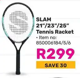 Game SLAM Tennis Racket offer