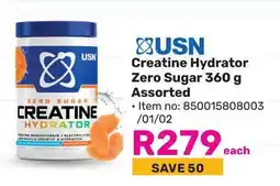 Game USN Creatine Hydrator Zero Sugar Assorted offer