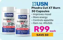 Game USN Phedra Cut XT Burn 30 Capsules offer