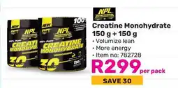 Game NPL Creatine Monohydrate offer