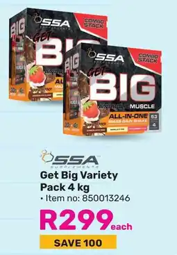 Game SSA Get Big Variety Pack offer