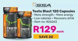 Game SSA Testo Blast 120 Capsules offer