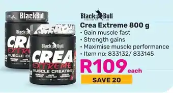 Game Black Bull Crea Extreme offer