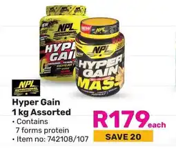 Game NPL Hyper Gain Assorted offer