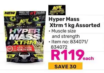 Game NPL Hyper Mass Xtrm Assorted offer