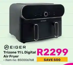 Game EIGER Trizone Digital Air Fryer offer