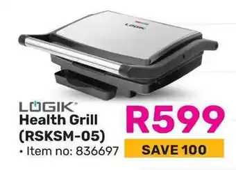 Game LOGIK Health Grill (RSKSM-05) offer