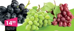 Save Hyper Red/White/Black Grapes Punnet offer