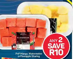 Pick n Pay PnP Mango, Watermelon or Pineapple Sharing offer