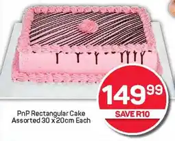 Pick n Pay PnP Rectangular Cake Assorted offer