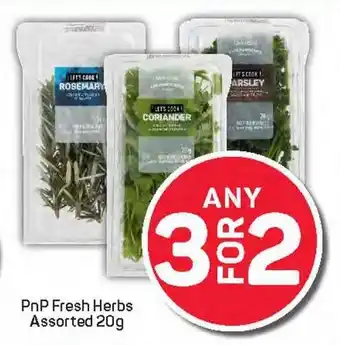 Pick n Pay PnP Fresh Herbs Assorted offer