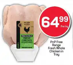 Pick n Pay PnP Free Range Fresh Whole Chicken in Tray offer