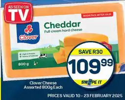 Pick n Pay Clover Cheese Assorted offer