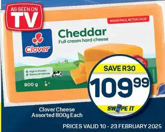 Pick n Pay Clover Cheese Assorted offer