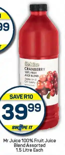 Pick n Pay Mr Juice 100% Fruit Juice Blend Assorted offer