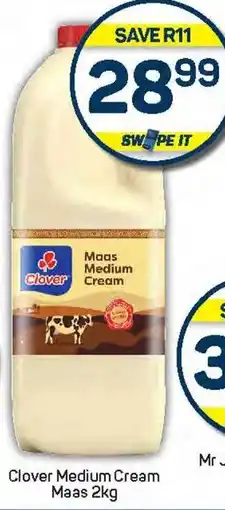 Pick n Pay Clover Medium Cream Maas offer