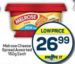 Pick n Pay Melrose Cheese Spread Assorted offer