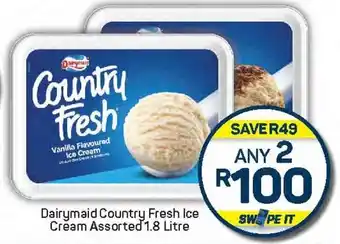 Pick n Pay Dairymaid Country Fresh Ice Cream Assorted offer