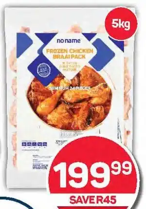 Pick n Pay no name Frozen Chicken Braaipack offer