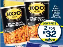 Pick n Pay Koo Baked Beans In Tomato Sauce offer