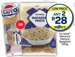 Pick n Pay no name Macaroni Pasta or Spaghetti offer