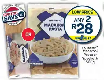 Pick n Pay no name Macaroni Pasta or Spaghetti offer