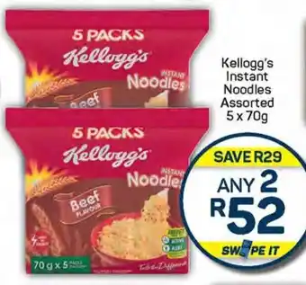 Pick n Pay Kellogg's Instant Noodles Assorted offer