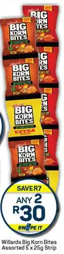 Pick n Pay Willards Big Korn Bites Assorted offer