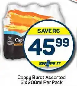 Pick n Pay Cappy Burst Assorted offer