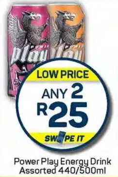 Pick n Pay Power Play Energy Drink Assorted offer